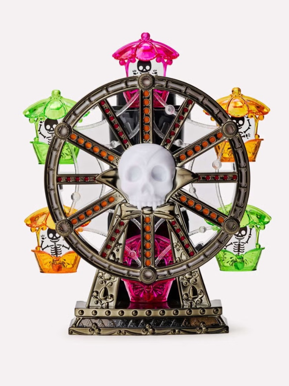 Neon Spooky Ferris Wheel Color-changing Nightlight-NWT